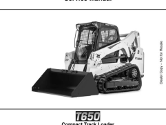 Bobcat T650 Loader Workshop Service Manual PDF Download (1)