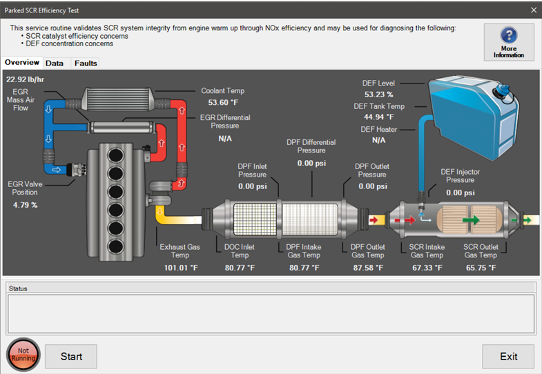 How to Use JPRO Diagnostic for Detroit Parked SCR Efficiency Test (1)