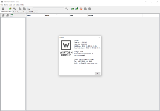 WIRTGEN WIDIAG 1.06.012 Diagnostic Software (2)