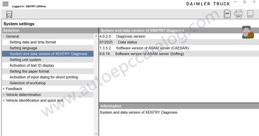 [07.2025] Daimler Truck Offline Diagnostic Software for Benz Work With C6 - Image 2