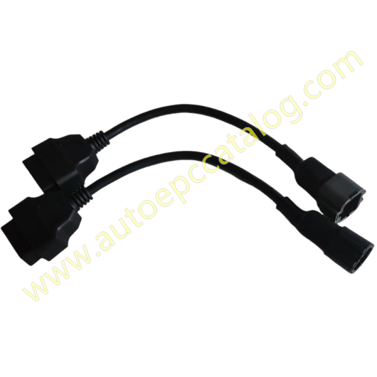 Hitachi Machine OBD2 Female to 6-Pins and 8-Pins Connectors (1)