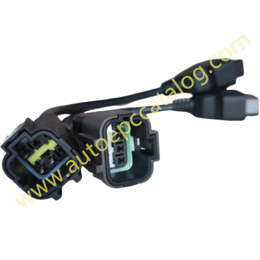 Hitachi Machine OBD2 Female to 6-Pins and 8-Pins Connectors (4)
