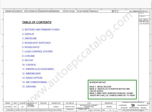 JCB Machine Electrical and Hydraulic Schematic 2025 PDF Collection (4)