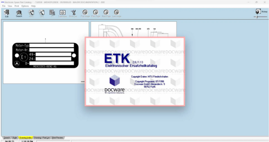 MTU ETK 2.0 Electronic Spare Parts Catalogue for MTU Engine (1)