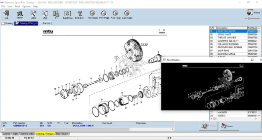 MTU ETK 2.0 Electronic Spare Parts Catalogue for MTU Engine (4)
