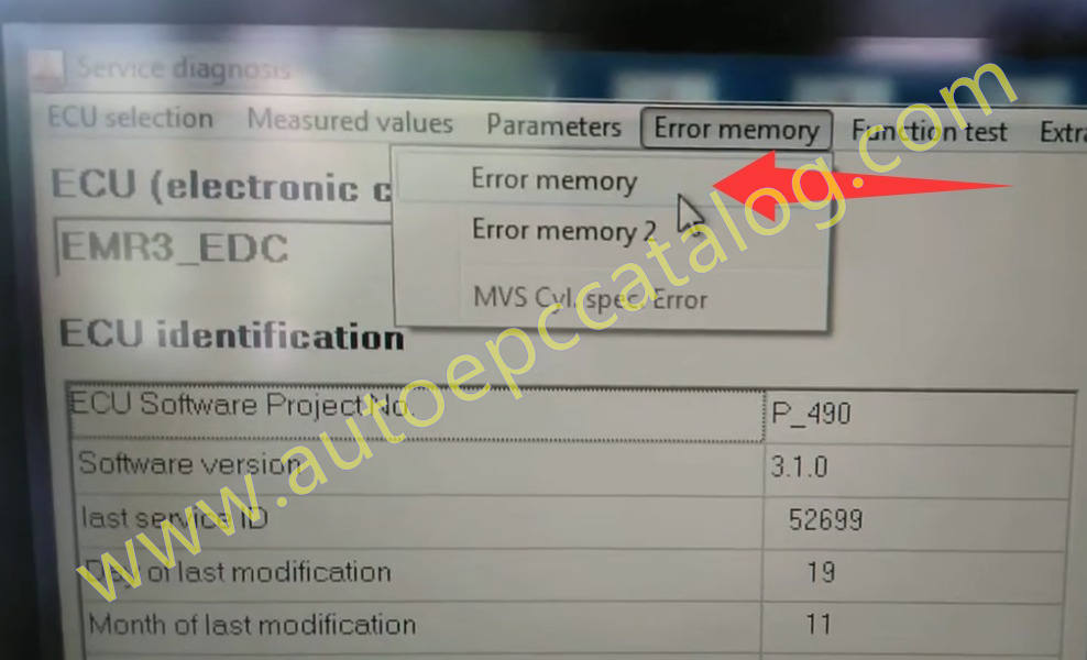 Deutz TCD 2015 V08 Engine ECU 4214432 Error Clear By HSlight II (5)