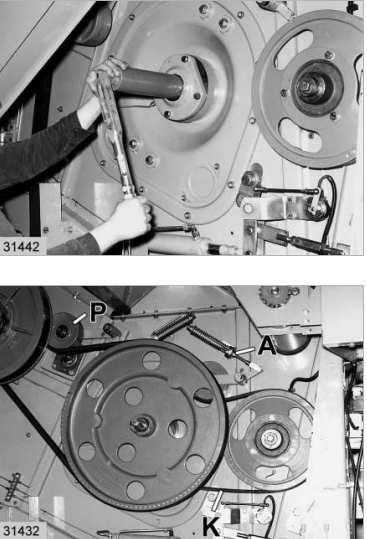 How to Install Right-Hand Drum Bearing for CLAAS Lexion 480 Combine