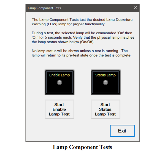 JPRO 2025V3 Diagnostic Software Bendix Lamp Component Test