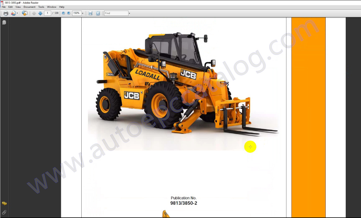 JCB Heavy Duty Machine Service Manual 2018 PDF Collection (4)