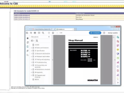 Komatsu Css Workshop Service Shop Manual