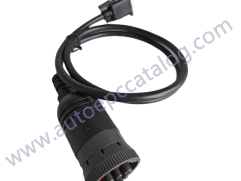 Liebherr 9-Pins Diagnostic Cable DB9 to 9-pin Deutsch cable-2