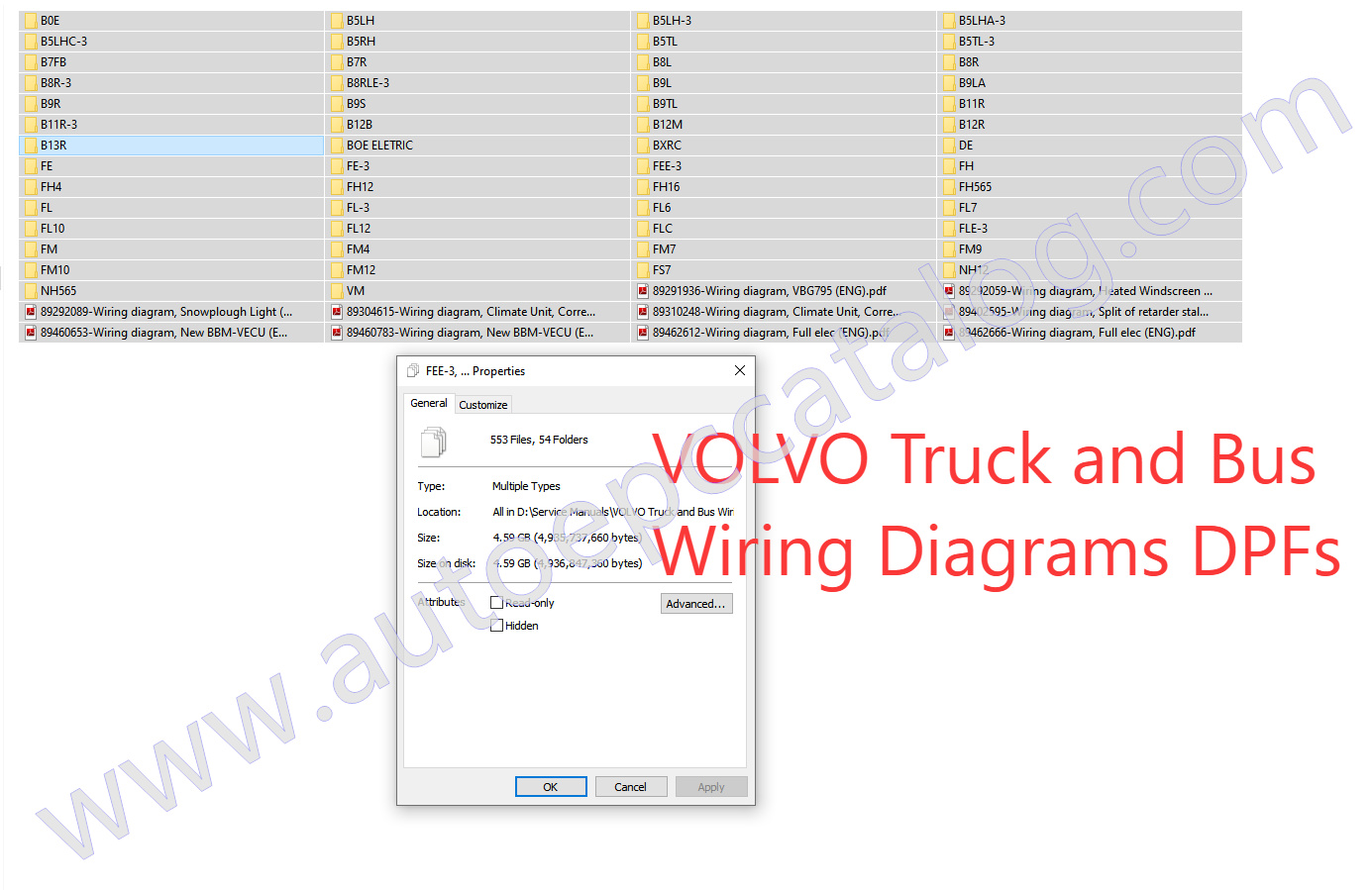 VOLUO Truck and Bus Wiring Diagrams PDFs Collection (1)