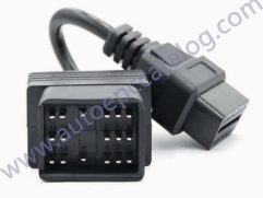 Toyota 17 Pin to OBD OBD2 16 Pin Convertor Cable (1)