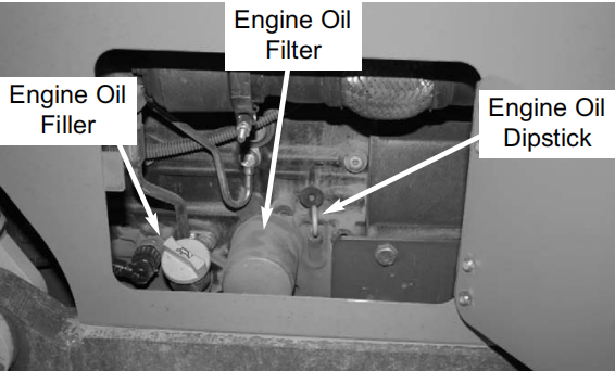 MANITOU MT6034 Engine Oil Filter Replacement Guide