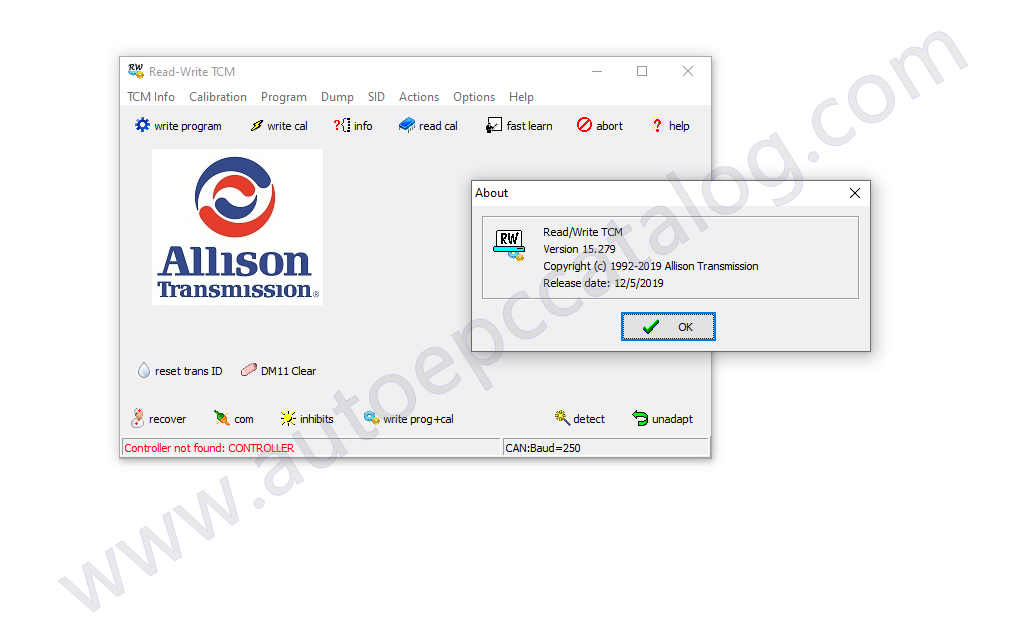 Allison TCM Reflash 6.3 (1)