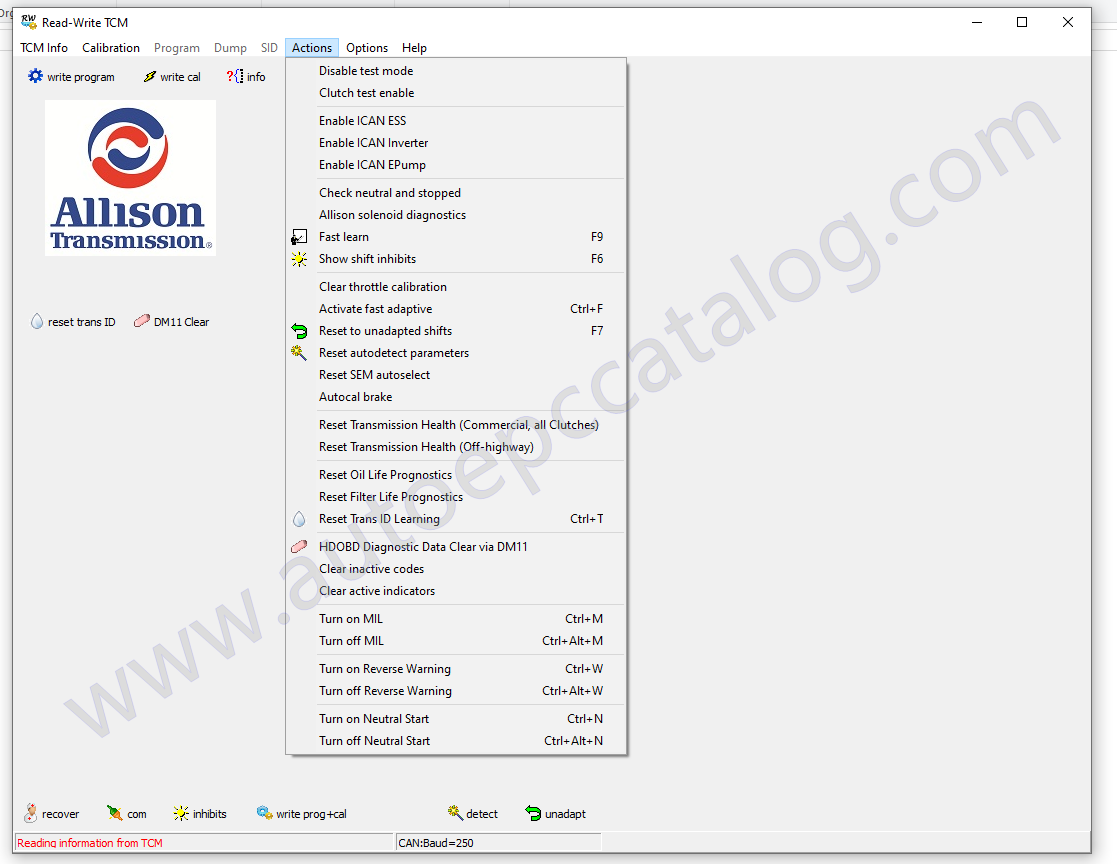 Allison TCM Reflash 6.3 (3)