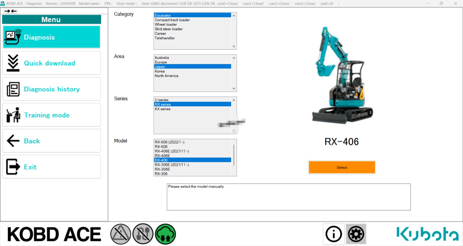 Kubota KOBD ACE V3.02.0001 Diagnostic Software (1)