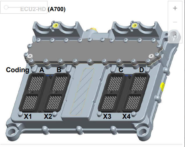 How to Solve Liebherr Machine ECU2 ECU3 Fault Code P1166 (11)
