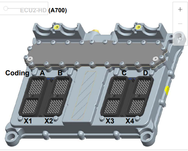 Liebherr ECU2 D966 Engine P1163 Electrical Error Solution (6)